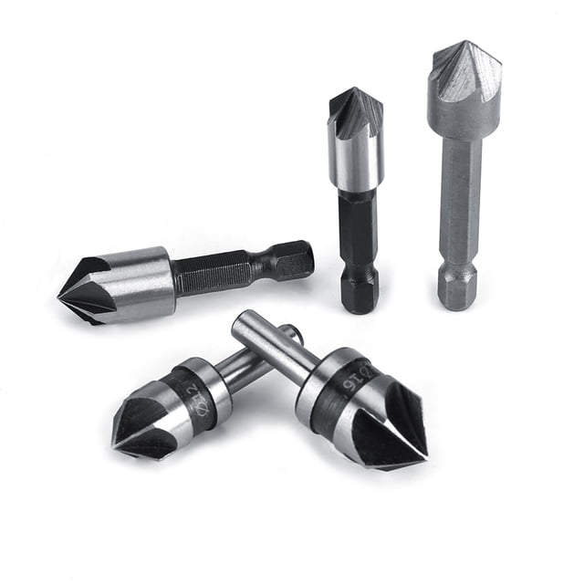 Taladro avellanador NikouMX 5 unids/set acero de alta velocidad