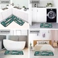 thumbnail image 5 of Kitchen Floor Mat 2 Sets Carpet Floor Mat Kitchen Mat Bathroom Mat Living Room Mat Bedroom Mat Absorbent Delicate Fabric No Ball Christmas Trees and Trucks, 5 of 7