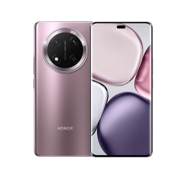 Teléfono inteligente HONOR X9c 8GB+256GB 6.78 Pulgadas AMOLED 6600mAh 66W 108MP Titanio Púrpura