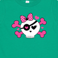 thumbnail image 4 of Inktastic Girl Pirate Skull Valentine Girls Baby T-Shirt, 4 of 5