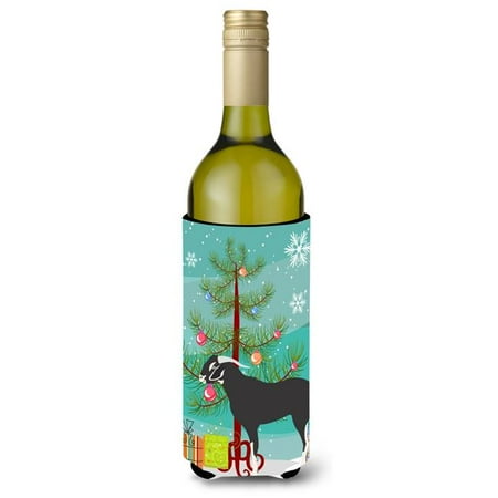 

Black Bengal Goat Christmas Wine Bottle Beverge Insulator Hugger