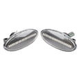 thumbnail image 4 of Dynamic Clear LED Side Marker Turn Signal Light Fit for Nissan Qashqai Juke for X-Trail, 4 of 5