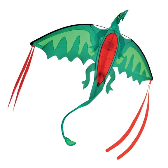 Melissa & Doug Winged Dragon Shaped Kite (62-Inch Wingspan)