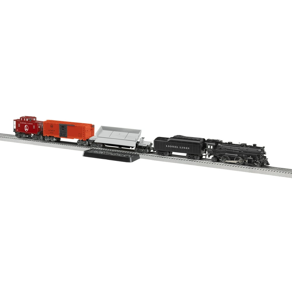 Lionel Lines (28) Piece Electric O Gauge Model Train Set with Remote and Bluetooth Capability