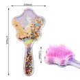 thumbnail image 2 of Cepillo de Pelo Zou.Rena Unicornio con Confeti Brillante 17 cm, 2 of 7