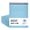 Light Blue, variant on Mailerview Arctic White Bubble Mailers 12.5x19 Poly Padded Envelopes #6 20 Pack