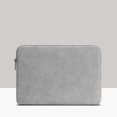 thumbnail image 1 of Laptop Sleeve Leather Waterproof Notebook Bag Zipper Shock-Proof Computer Case, , 13 Inches-Pu-15.6, 1 of 1