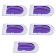 thumbnail image 1 of 5 piezas de alisador de fondant para pasteles, mango de plástico apto para uso alimentario, diseño de alisador de pasteles para decoración de pasteles en casa o en pastelería., 1 of 5