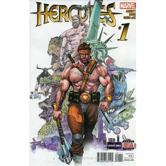 Hercules (4th Series) #1 VF ; Marvel Comic Book