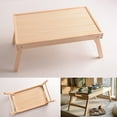 thumbnail image 2 of Outdoor Portable Table Foldable Wood Table Collapsible Table for Camping Beach Backyard Party, 2 of 8