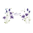 thumbnail image 1 of Inteprter Pegatina de pared flor PVC DIY calcomanía autoadhesiva fiesta papel pintado decorativo dormitorio sala de estar espejo ventana Decoración del hogar, 1 of 6