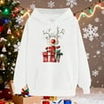 thumbnail image 6 of LEBONYARD Women's Trendy Drawstring Hooded Chic Christmas Printed Long Sleeve Pocekt Sweatshirts Casual Loose Warm Fit Ladies Christmas Sweatshirts, 6 of 6