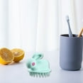 zttd rabbit scalp massager hair shower brush siliscrub shampoo brush ...