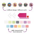 thumbnail image 2 of UNIQUE CREATIV CRAFT Diamond Art Coaster Kit – Butterfly, 6 pcs, Age 8+, Beginner, 10.2 cm, 2 of 6
