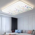 thumbnail image 2 of Spring Floral Magnetic Fluorescent Light Covers for Ceiling Lights 2x4Ft, Colorful Botanical Wildflower Summer Office Classroom Kitchen Drop Ceiling Light Covers Lighting Filters Shade Panel 2 Packs, 2 of 9