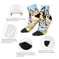 thumbnail image 5 of Lsque Bluey Printed Crew Socks, Moisture-Wicking Socks, Athletic Socks for Men Breathable Cushion Socks Casual Sport Socks for Running Traveling, 5 of 6
