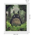 thumbnail image 2 of Diamond Arts Kits for Adults - Totoro Full Drill Diamond Arts for Beginners, Round 5D Paint with Diamonds Gem Art Painting Kits for Home Wall Decor Gifts 16"x20", 2 of 8