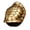 Yellow, variant on Brass Carapace Pendant for Handmade Jewelry Gear Beads Charm DIY Accessories