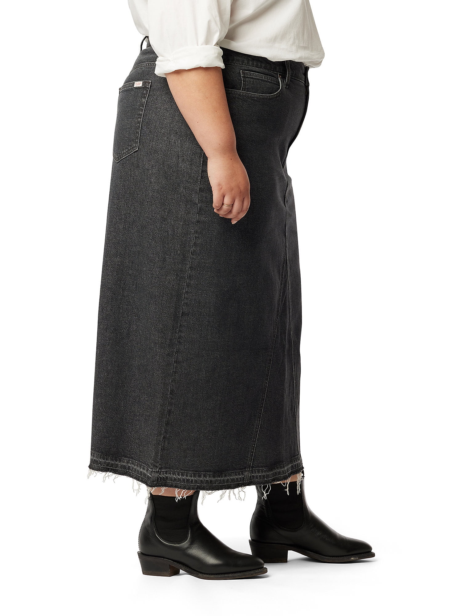 Levi Strauss Signature Women's and Women's Plus Maxi Denim Skirt, Sizes 0-28