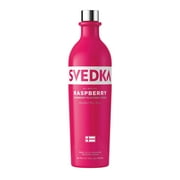 SVEDKA Raspberry Flavored Vodka, 750 ml Bottle, 35% ABV