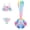 C, variant on 【Uhome】3-12Y Girls Mermaid Bathing Suit 3PCS Hot Spring Bikini Swimsuits with Fish Tail Kids Beach Costume Set