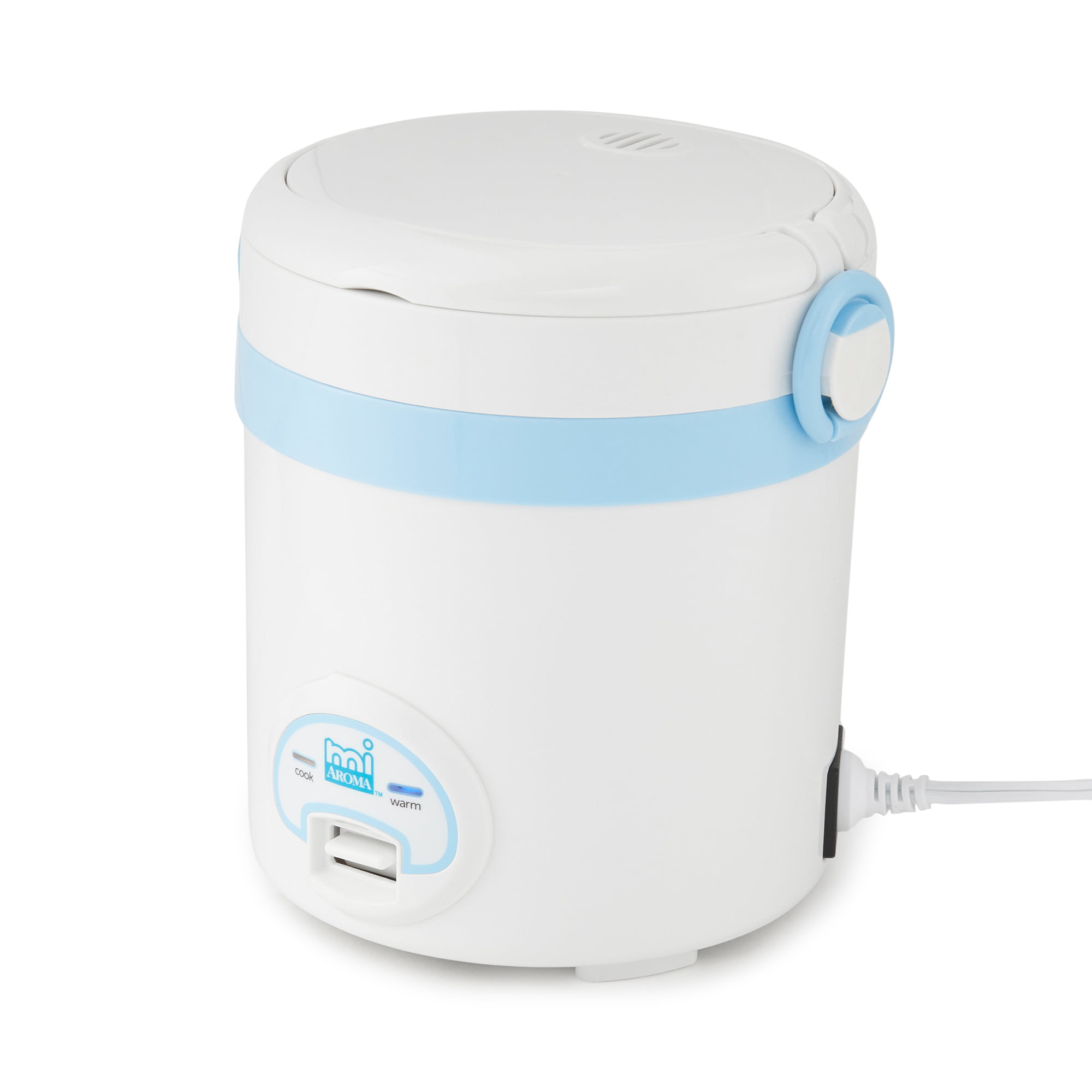 mi AROMA® 3-Cup(cooked) / 0.8Qt. Cool-Touch Mini Rice Cooker (MRC-903BL) 