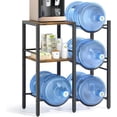 thumbnail image 1 of para Garrafon de Agua, Soporte para Botella de 5 Galones, Estante para Garrafon de Agua, con Partición, Estable y Seguro, 4 Botellas de 5 Galones Caben, para Cocina, Oficina y Sala., 1 of 7