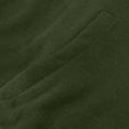 thumbnail image 5 of Sherpa Lined Hoodies for Men Heavyweight Full Zip up Sweatshirt Thick Fleece Jackets Winter Warm Soft Coats Sweater Dark Green M, 5 of 9
