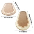 thumbnail image 3 of WUXIAB 1Pc Soft Bedroom Rugs,Spring Print Oval Area Rugs,Rugs for Bedroom Shaggy Rugs for Bedroom Oval Rugs,Room Small Carpet Living Room Runner Rug,Non Slip Modern Home Decor,15.75"x47.24", 3 of 8