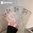 thumbnail image 2 of Magnetic Wireless Charging Matte Frameless Case For iPhone 15 14 13 12 Pro Max Plus For Magsafe Lens Protection Hard PC Cover, 2 of 5