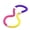 Purple, variant on YIFAEUX Weighted Soft Spring Hoop Waist-Friendly Foldable Fitness Hoop Portable Home Gym Men Women Adults Body Waist Slimming Exercise Equipment