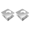 thumbnail image 4 of Placa de refuerzo para cerradura y puerta, orificio único de 2-1/8", respaldo de 2-3/8", fácil de instalar, resistente al óxido para puertas de 1-3/4, 4 of 8