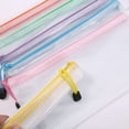 thumbnail image 5 of Abaima Mesh Zipper File Pouch,20 Pack 10 Colors 9.3" x 4.7" Small Zipper Pencil Pouches for Organizing,Multipurpose Waterproof Zipper Bags for Travel,Office,School,Puzzle Storage, 5 of 7