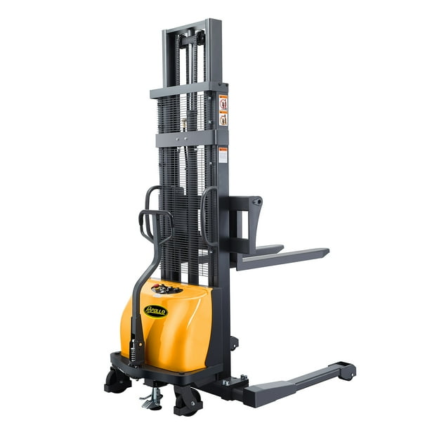 APOLLOLIFT Semi Electric Pallet Jack Stacker Material Lift Straddle Leg