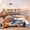 Orange, variant on NTBED Camouflage Bedding Set Twin Comforter Set for Boys Girls Kids Teens Bedroom Decoration Orange