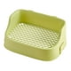 thumbnail image 3 of Bandeja de entrenamiento para ir al baño, jaula fácil de limpiar, inodoro para mascotas, inodoros para mascotas, arena para conejos Verde, 3 of 9
