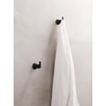 thumbnail image 3 of Moen YB0203BL Doux Robe Hook in Matte Black, 3 of 4