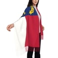 thumbnail image 2 of Womens North Carolina Flag Scarf Shawl Wraps Soft Warm Shawls, 2 of 6
