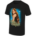 thumbnail image 2 of Men's Ripple Junction Black Becky Lynch Airbrush Graphic T-Shirt, 2 of 3