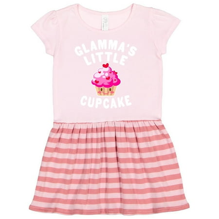 

Inktastic Glammas Little Cupcake Gift Toddler Girl Dress