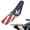 American Flag Butterfly, variant on XYZCANDO Leopard Print Dirt Bike Seat Cover Waterproof Motorcycle Seat Cover for E Dirt Pit Bike Ebike Motocross Motorcycle Enduro CR CRF XR 50 85 125 150 230 250 450