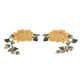 thumbnail image 4 of Parches bordados, 1 par de parches para ropa con bordado de flores, parches de flores de alto rendimiento, 4 of 12