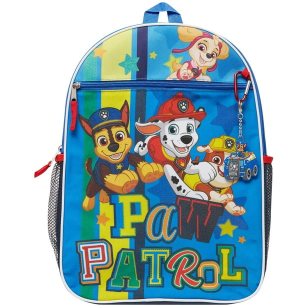 paw patrol backpack and lunchbox set
