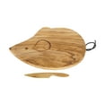 thumbnail image 2 of OLIVE WOOD MOUSE-shape CHEESE BOARD 10" x 9.5" by Peterson Housewares  Artwares, 2 of 2