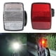 thumbnail image 1 of Soporte para Manillar Xihbxyly Reflector Seguro Bicicleta Delantera Trasera Rojo/Blanco, 1 of 3