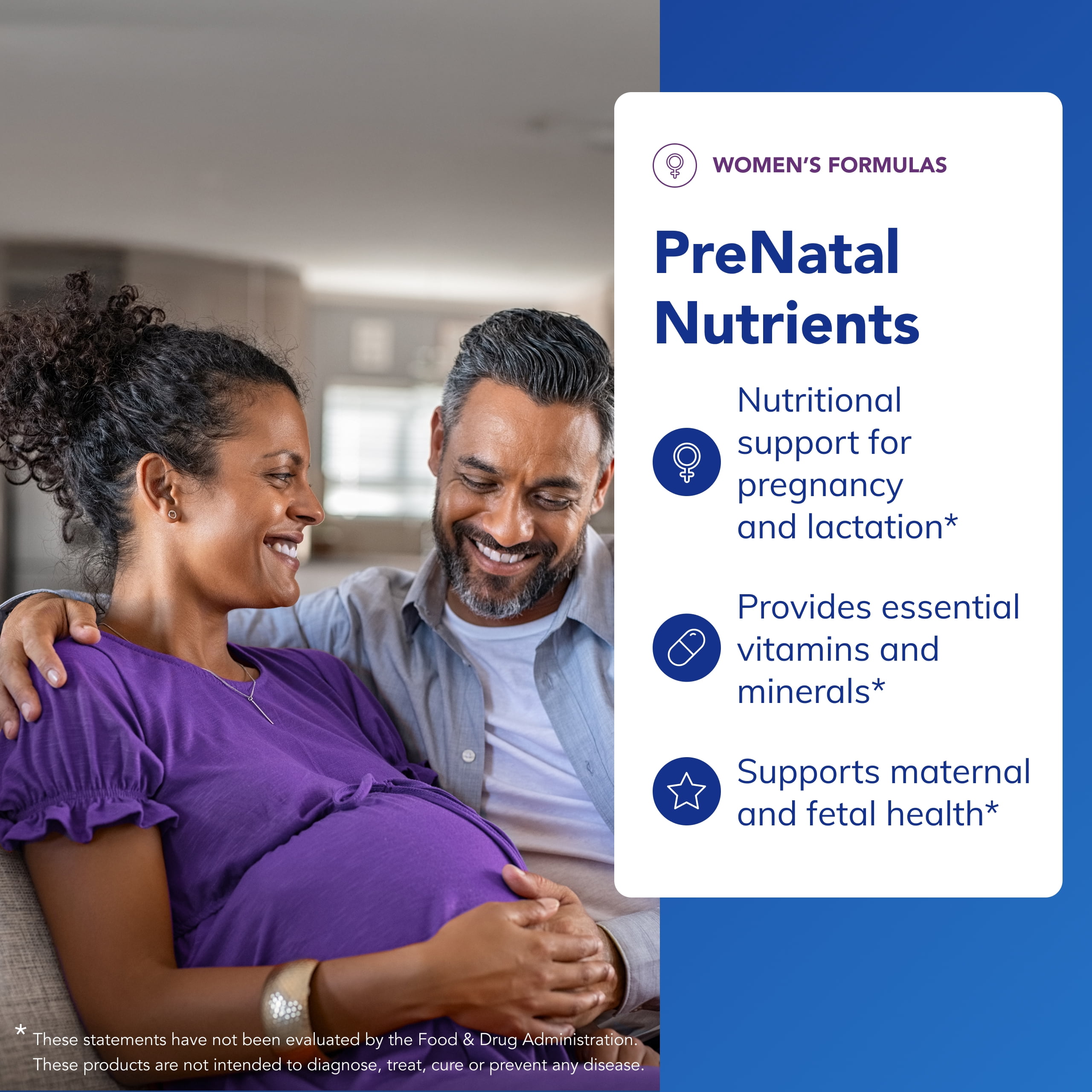 Pure Encapsulations PreNatal Nutrients - For Pregnancy & Lactation - Aids Energy & DNA Development* - With Folate, Choline & Iron - Gluten Free & Non-GMO - 120 Capsules