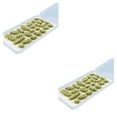 thumbnail image 2 of ZheElen 25x Simulation Cluster Green Grass for Train Scenery Decor Accessory Model Landscape Winter Green 6mm 2Set, 2 of 6