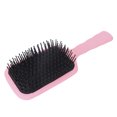 thumbnail image 2 of Peine De Masaje Con Bolsa De Aire, Cepillo Para Desenredar El Cabello, Dientes Que Rebotan, Alisado Elástico Para Mujeres, Cabello Húmedo Y Seco Grueso EOTVIA Rosa, 2 of 8