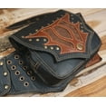 thumbnail image 4 of Leather Utility Belt with Studded Design, Multiple Pockets, 66 - 125 cm Adjustable Waist Size, 4 of 16