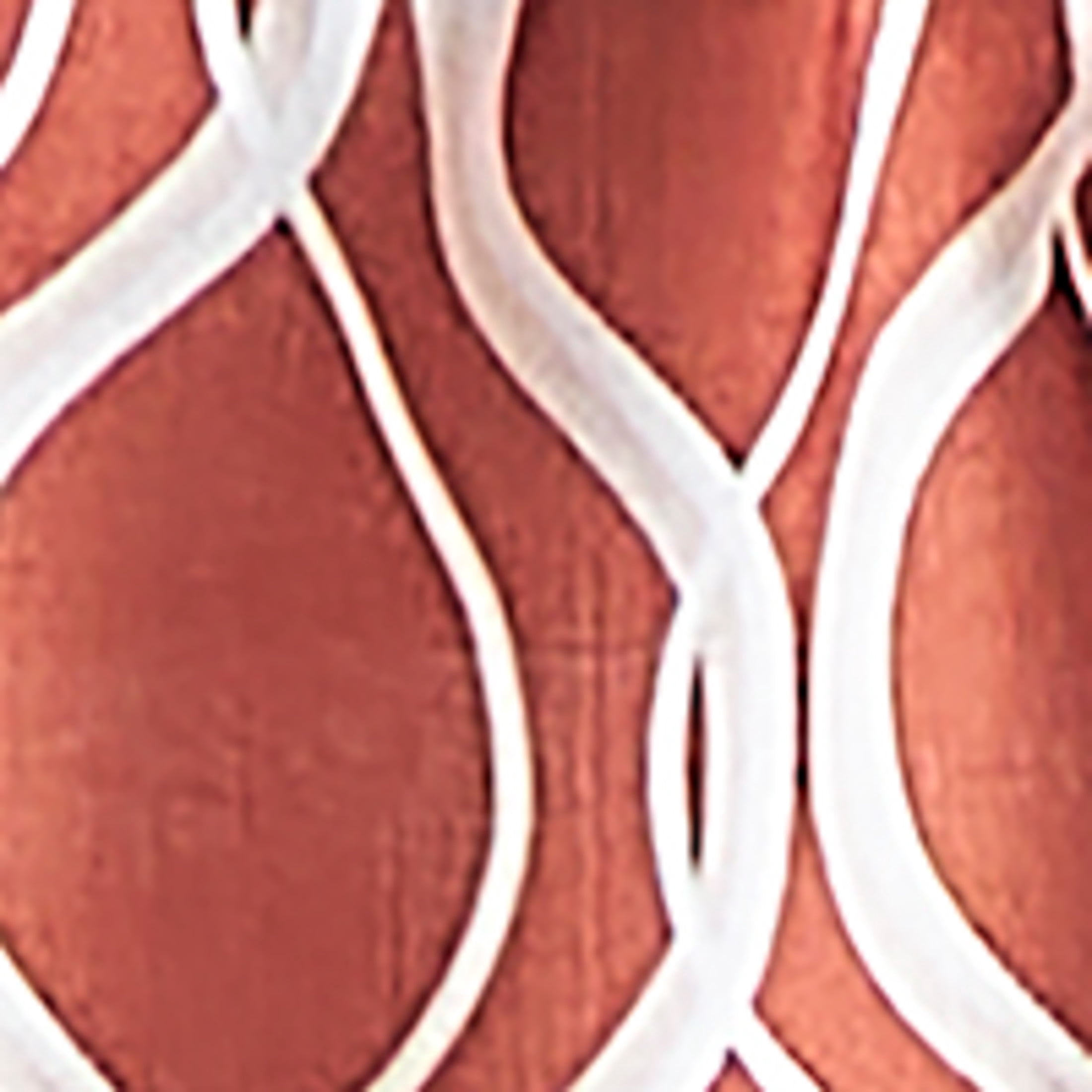 Curtainworks Morocco Valance, Clay, 100% Polyester, 58"W x 14"L, 1 Piece, Adult